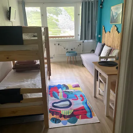 아파트 Mongie Aux Pieds Des Pistes Avec Balcon *