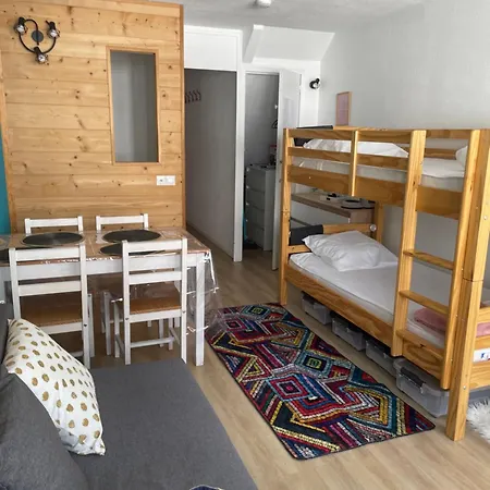 아파트 Mongie Aux Pieds Des Pistes Avec Balcon 라몽지